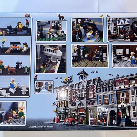 Pet Shop Modular Pets Store Building Brick Set Lego Compatible only Brand New - Picture 3 of 6